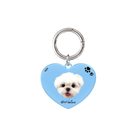 The ID Tag:Custom Dog & Cat Heart Charm