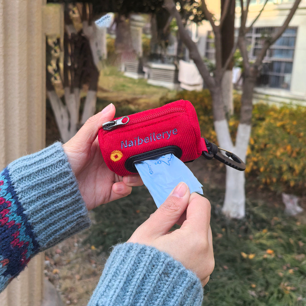 The Poop Capsule – Dog Waste Bag Holder & Dispenser.