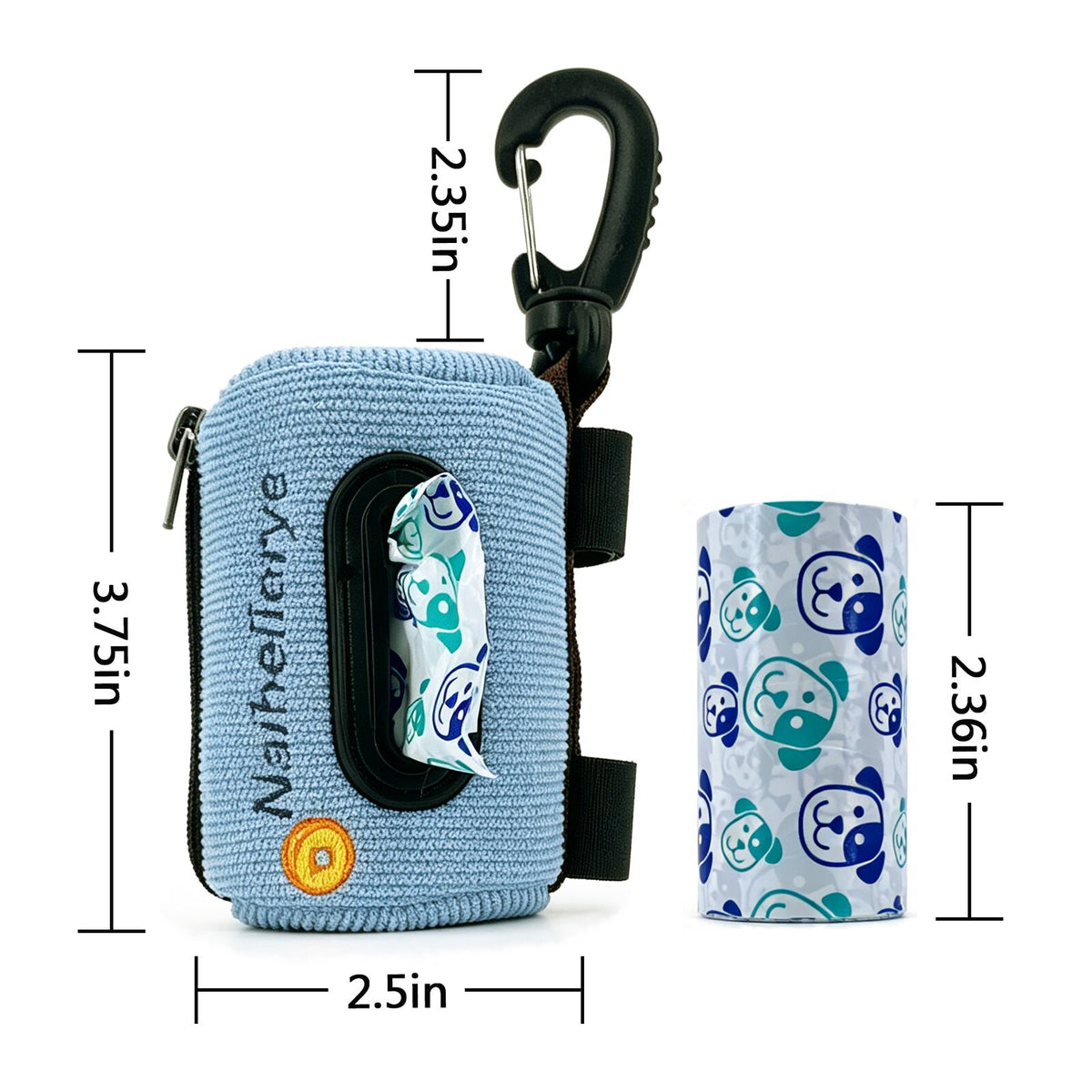 The Poop Capsule – Dog Waste Bag Holder & Dispenser.
