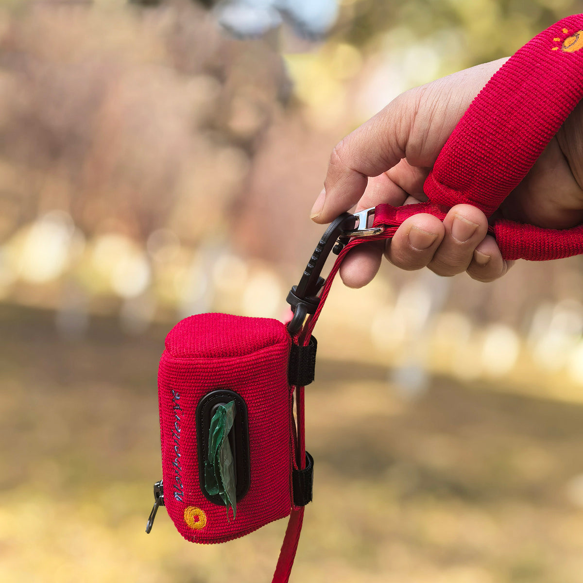 The Poop Capsule – Dog Waste Bag Holder & Dispenser.