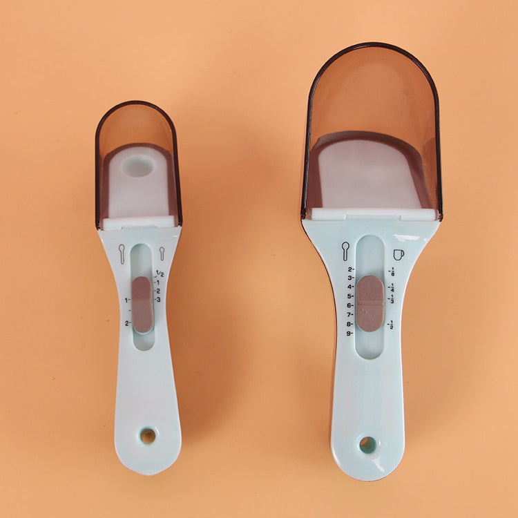 The Portion Scoop – Adjustable Pet Food Measuring Scoop With Scale.