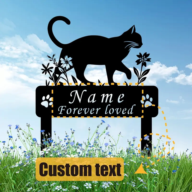 The Garden Marker – Custom Engraved Pet Memorial Plaque