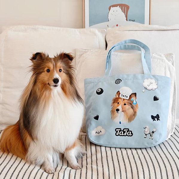 The Tote Bag-Personalized Pet Photo