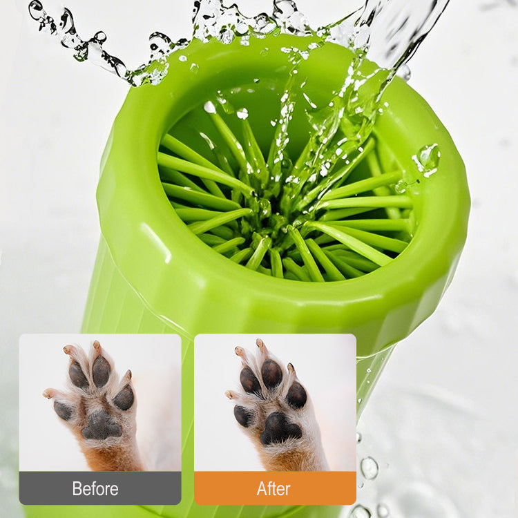 The Automatic Pet Paw Washer-Dog & Cat Foot Scrubber