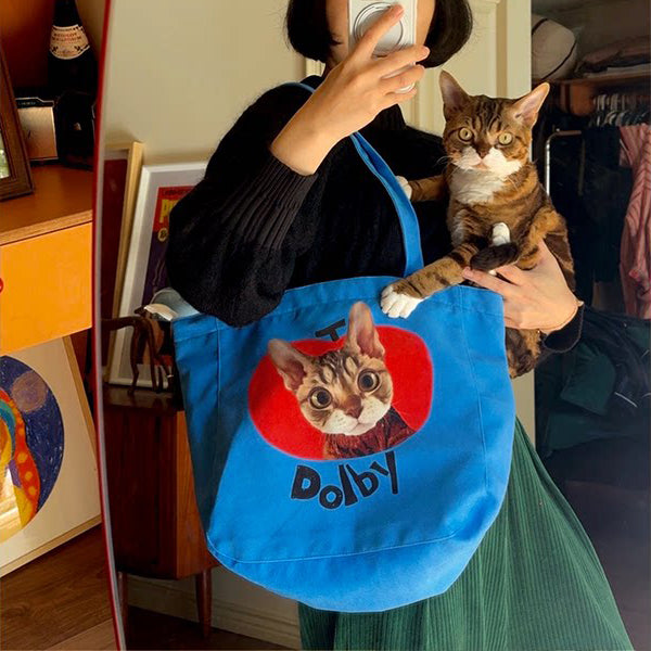 The Tote Bag-Personalized Pet Photo