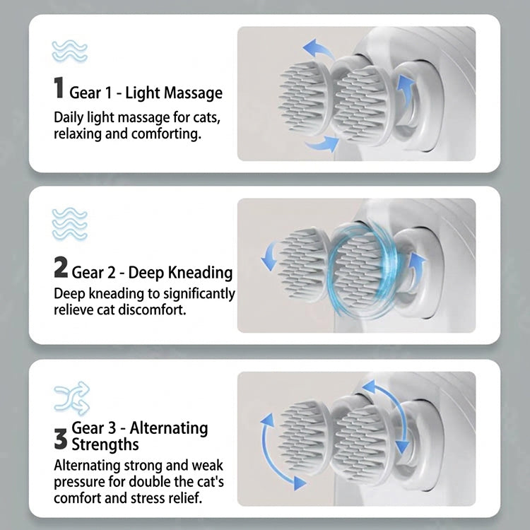 The Electric Massager-Automatic Pet Massage Toy for Relaxation