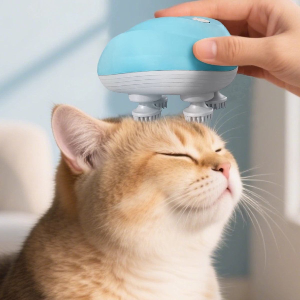 The Electric Massager-Automatic Pet Massage Toy for Relaxation
