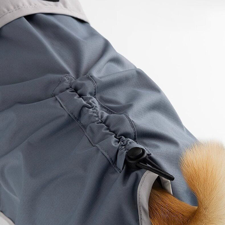 The Belly Shield – Waterproof Four-Leg Dog Raincoat For Small/Medium Dogs.