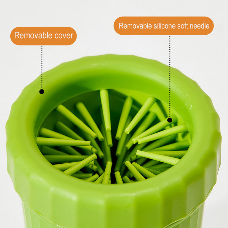 The Automatic Pet Paw Washer-Dog & Cat Foot Scrubber