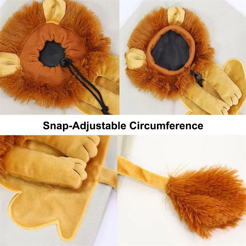 The Lion Cub – Cat & Small Dog Carrier With Head-Out Design.