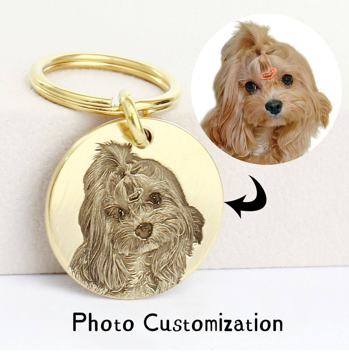 The Loyal Companion – Brass Pet Tag
