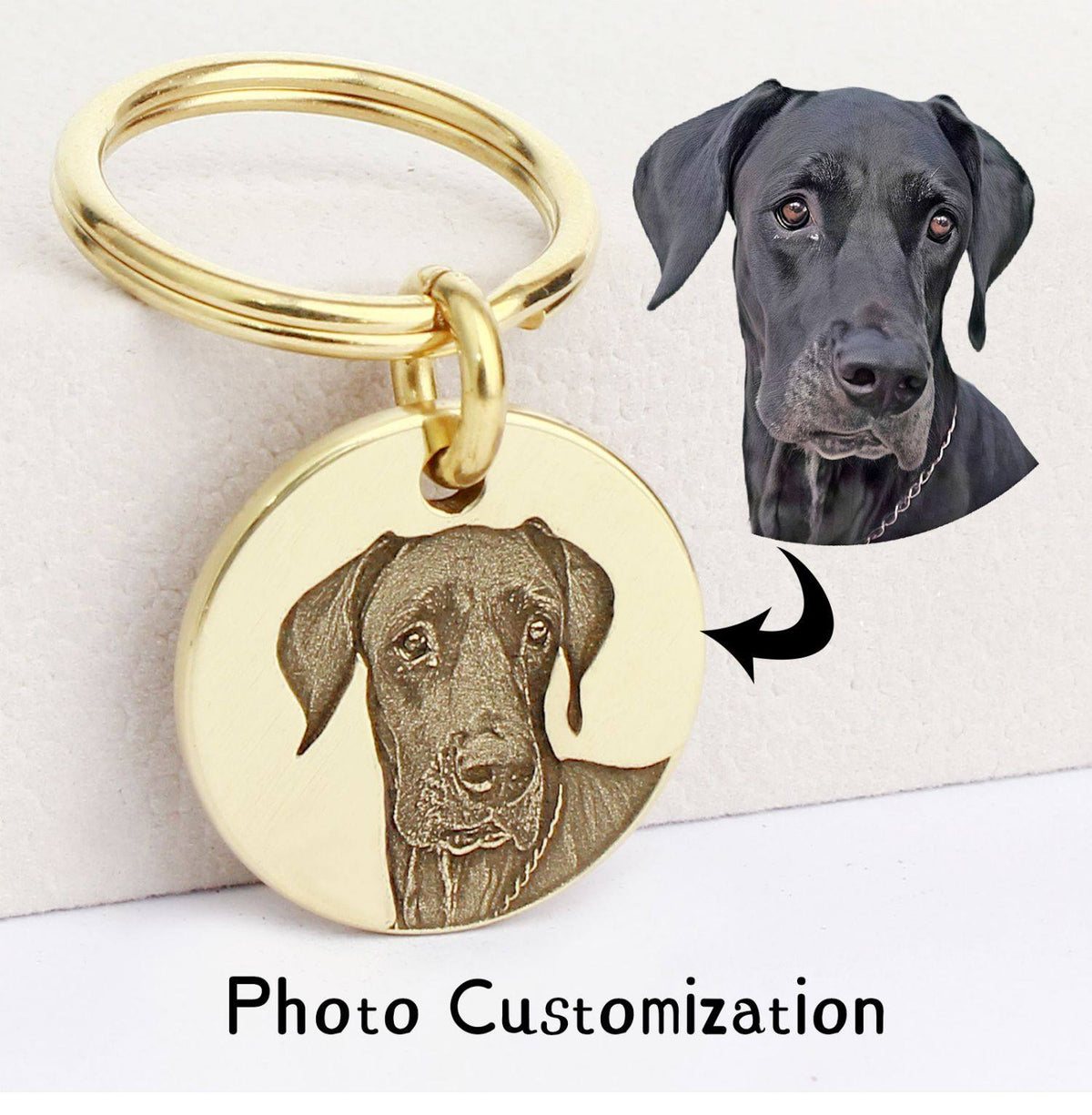 The Loyal Companion – Brass Pet Tag