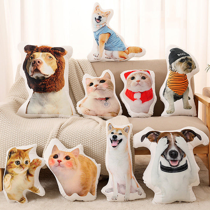 The Snuggle Shape – Custom Pet Plush Pillow