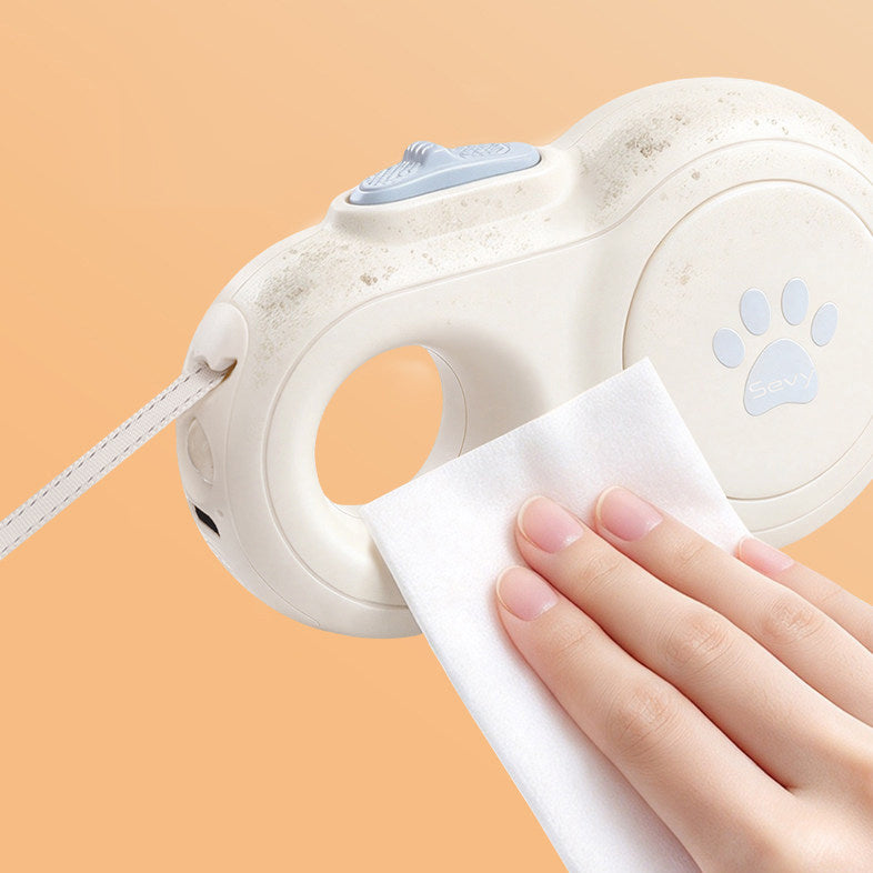 The Glow Leash – LED Retractable Anti-Pull Leash For Small/Medium Dogs.