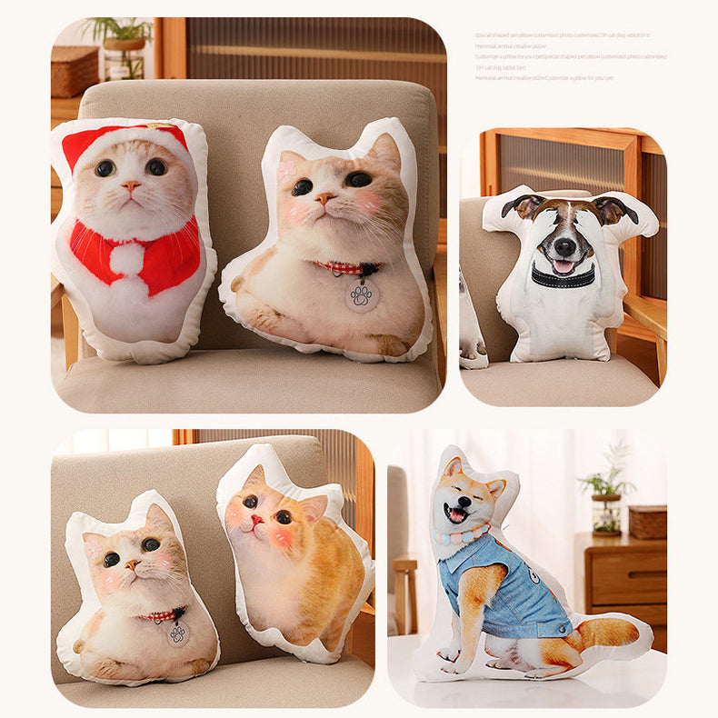 The Snuggle Shape – Custom Pet Plush Pillow