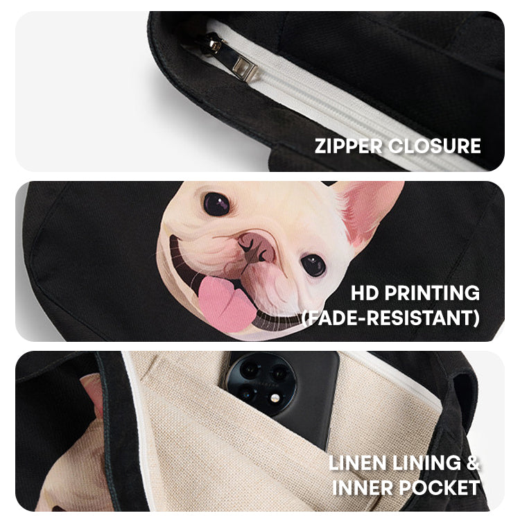 The Tote Bag-Personalized Pet Photo