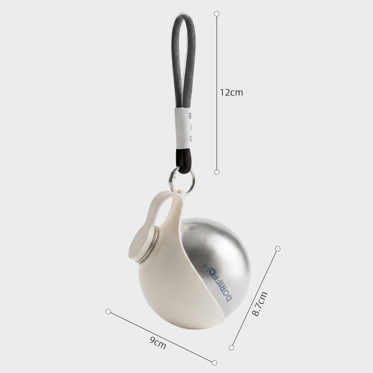 The Steel Fold – Collapsible Stainless Steel Pet Water Bottle.