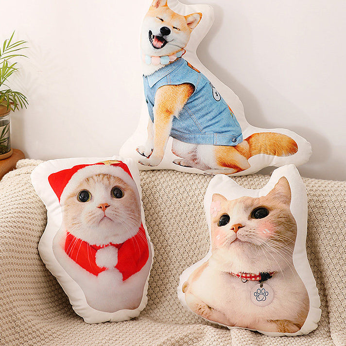 The Snuggle Shape – Custom Pet Plush Pillow