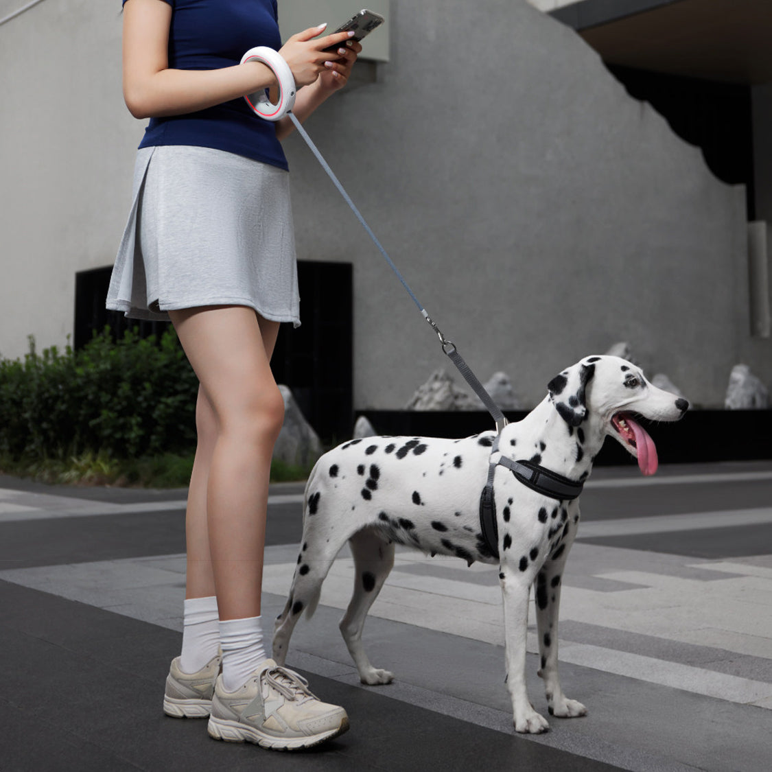 The UFO Leash – Retractable Anti-Pull Dog Leash For Small/Medium Dogs.