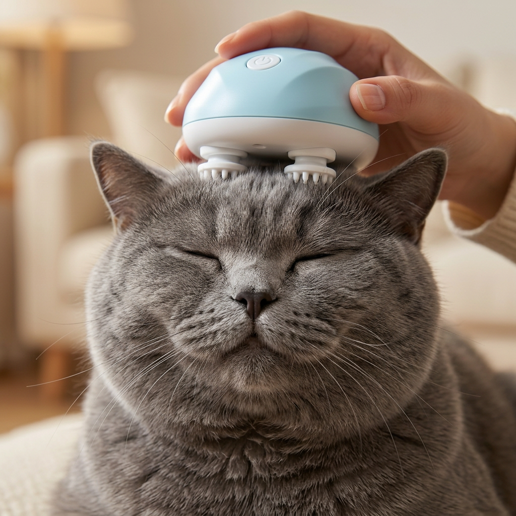 The Electric Massager-Automatic Pet Massage Toy for Relaxation