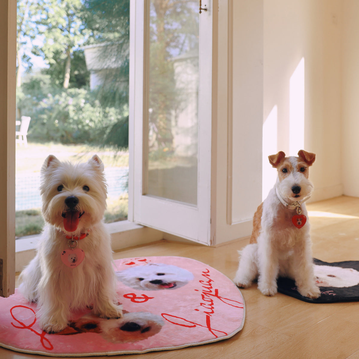 The ID Tag:Custom Dog & Cat Heart Charm
