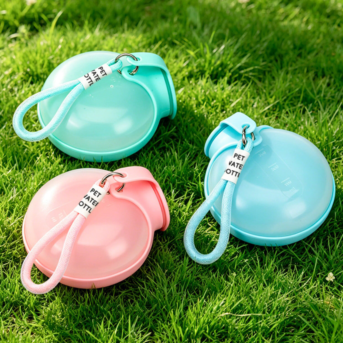 The Fold Flask – FDA Food-Grade Silicone Pet Water Bottle & Bowl.