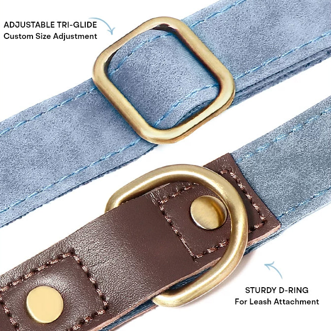 The Safe Keeper – Engraved Dog Collar with ID Tag