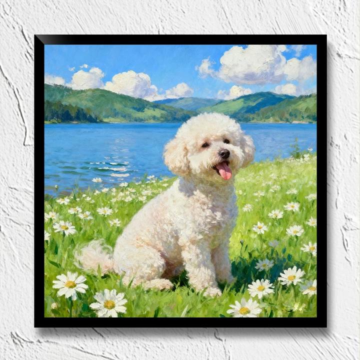 The Painted Bond – Custom Pet Oil Portrait