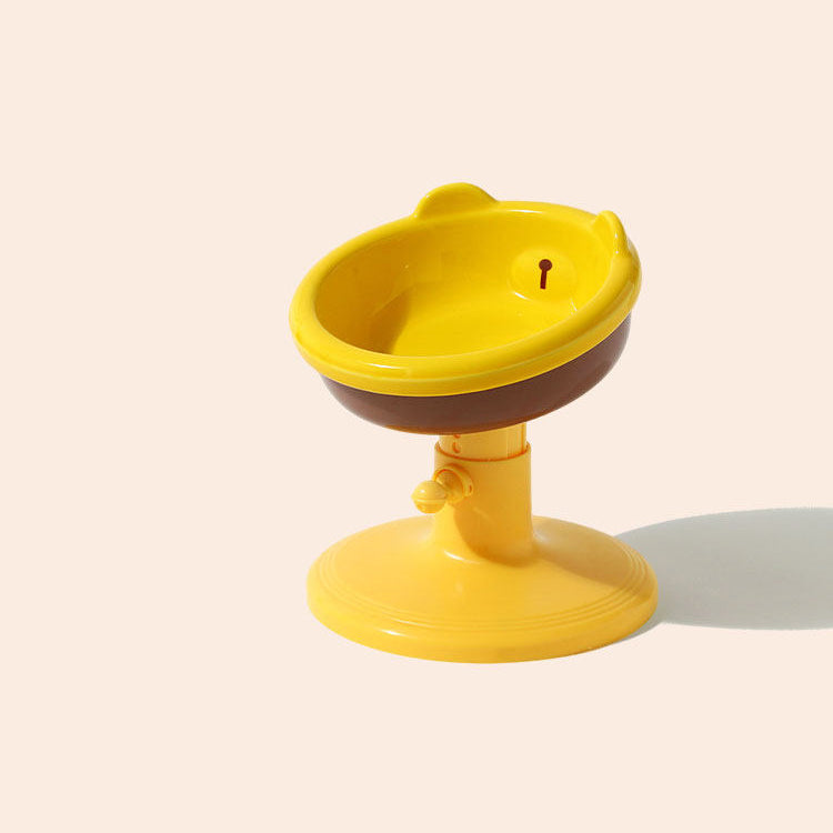 The Ergo Bowl – Adjustable Ceramic Pet Bowl, Anti-Tip & Neck-Friendly.