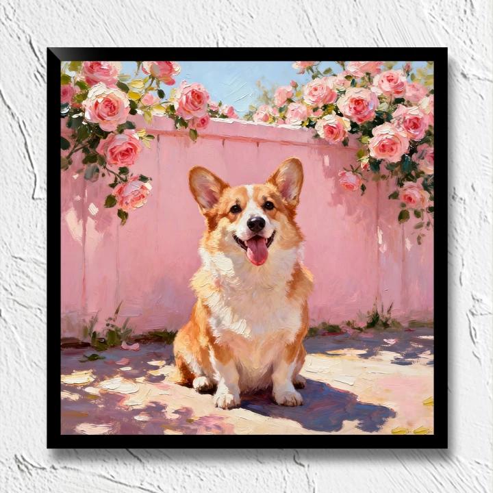 The Painted Bond – Custom Pet Oil Portrait