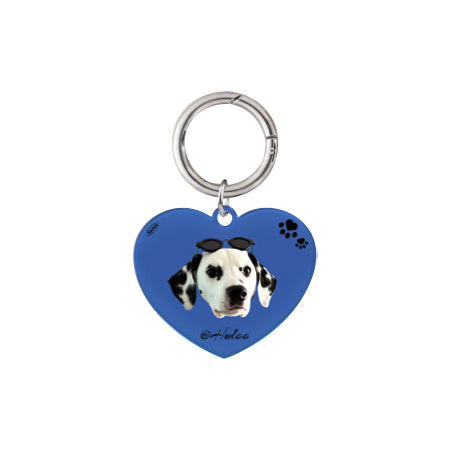 The ID Tag:Custom Dog & Cat Heart Charm