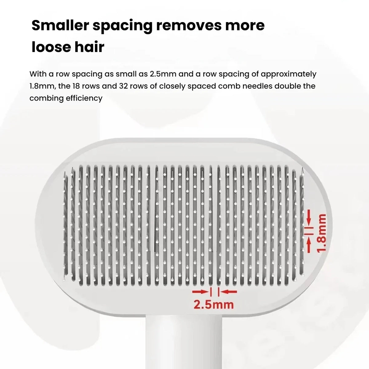 The Slicker Pro – Detangling Pet Brush For Cats & Dogs.