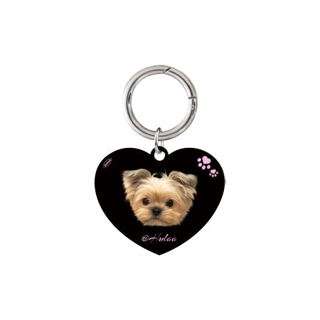 The ID Tag:Custom Dog & Cat Heart Charm