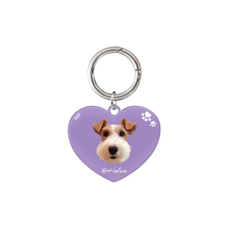 The ID Tag:Custom Dog & Cat Heart Charm