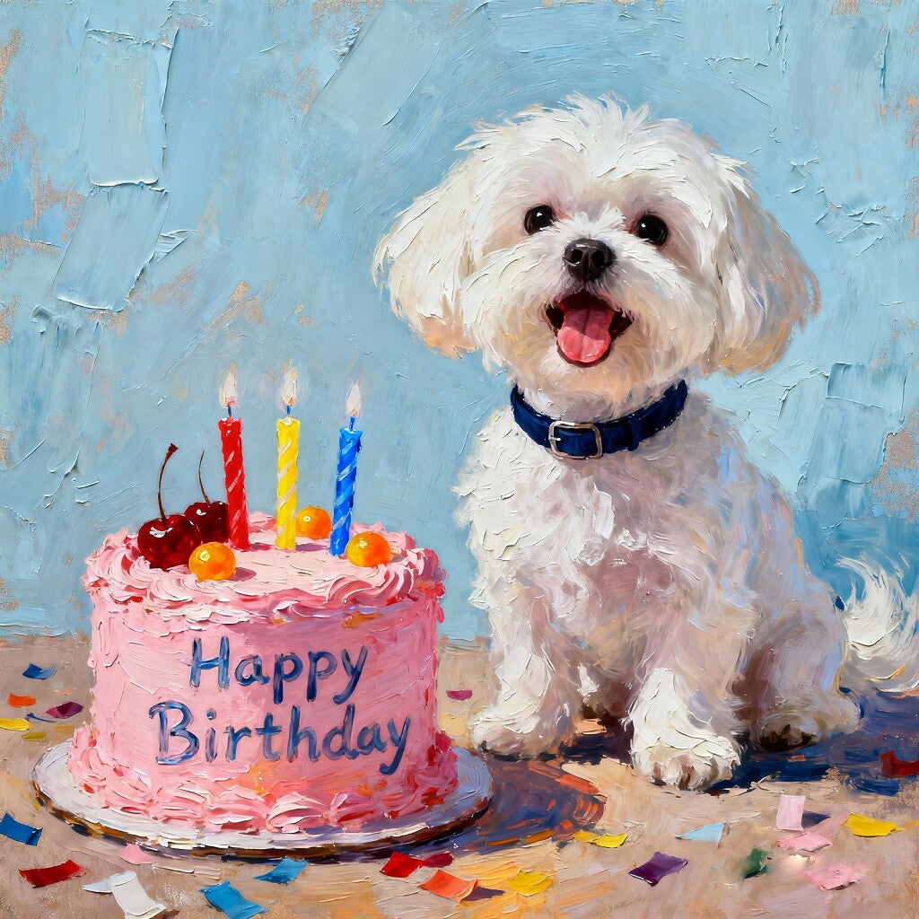 The Painted Bond – Custom Pet Oil Portrait
