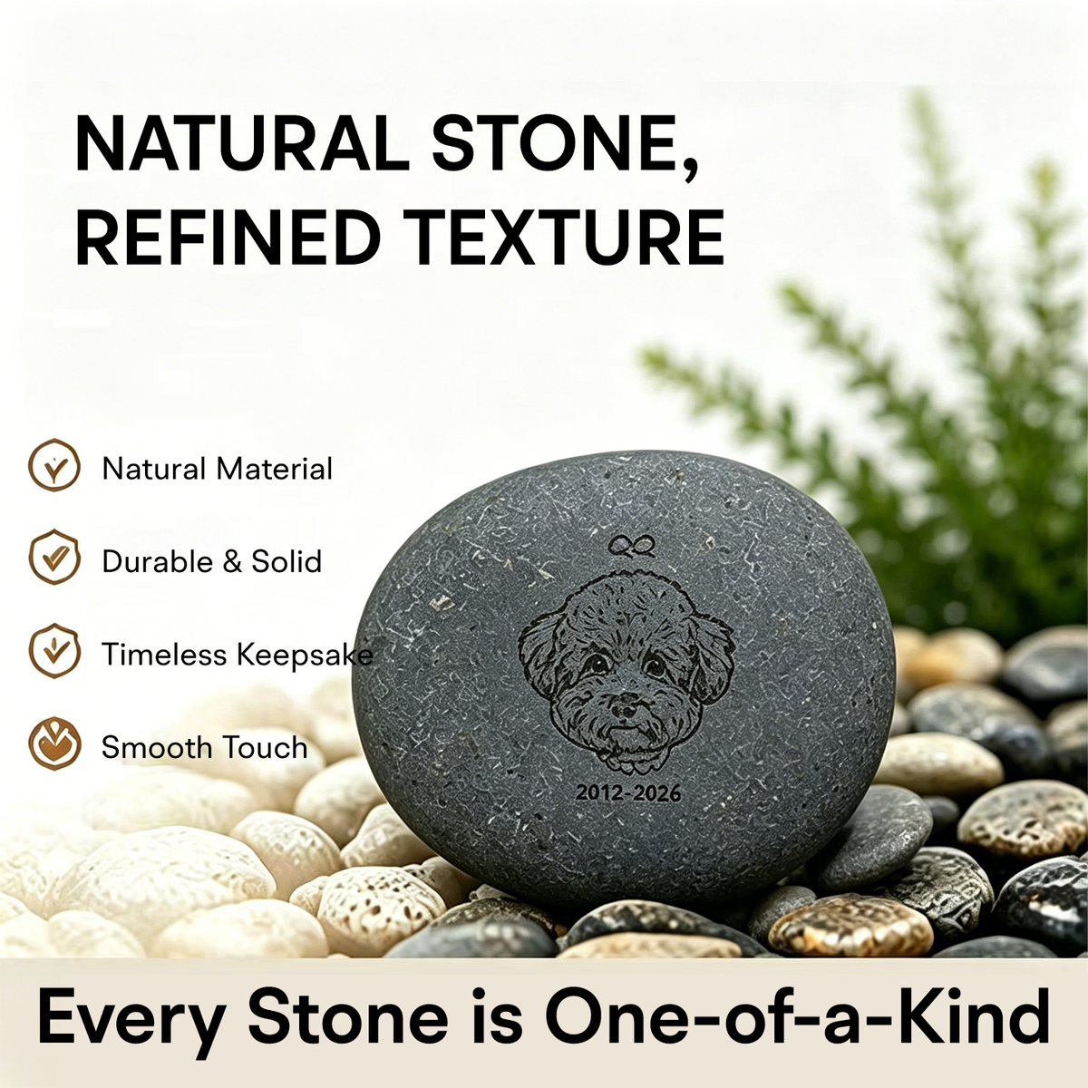 The Eternal Stone – Custom Pet Grave Marker