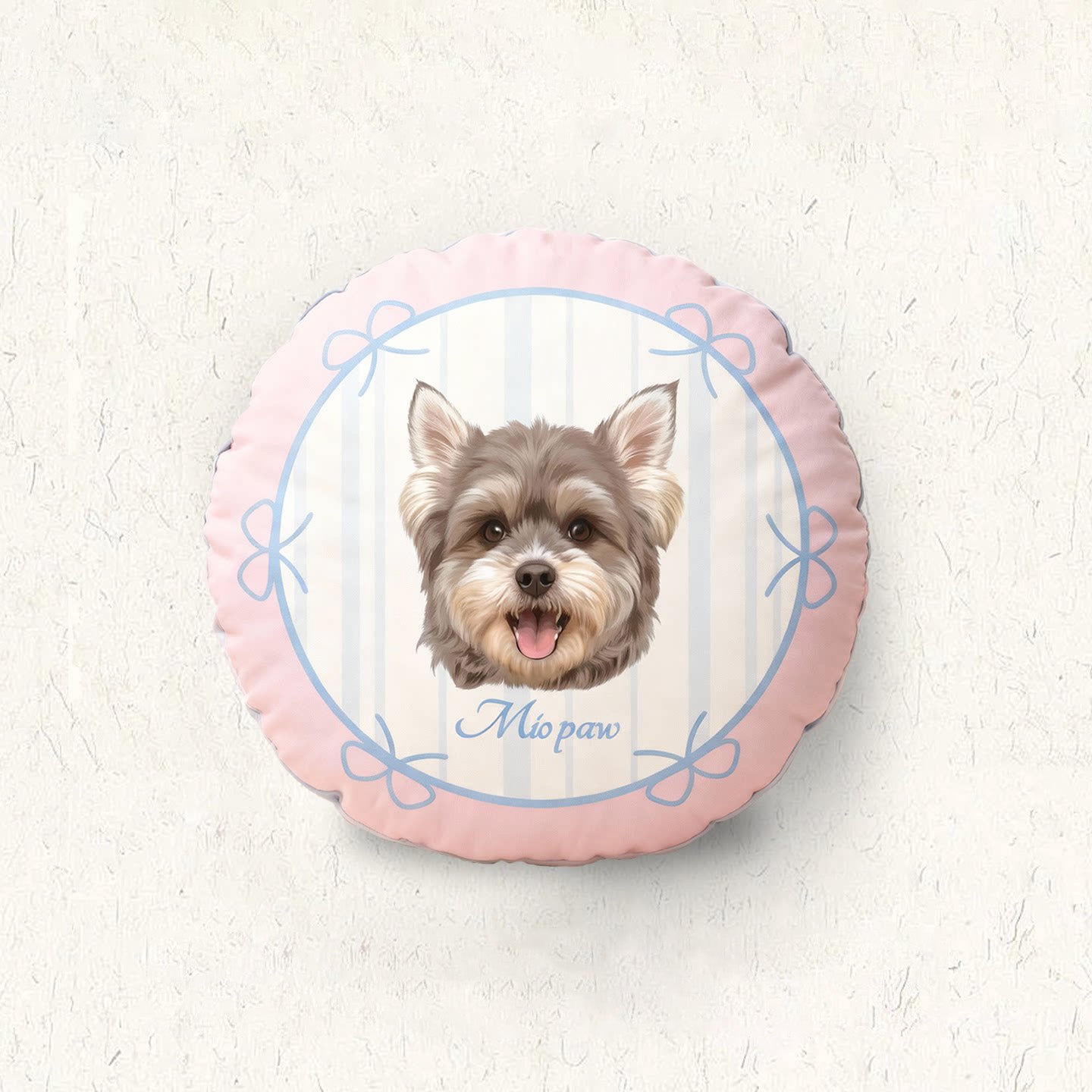 The Memory Hug – Custom Pet Portrait Pillow
