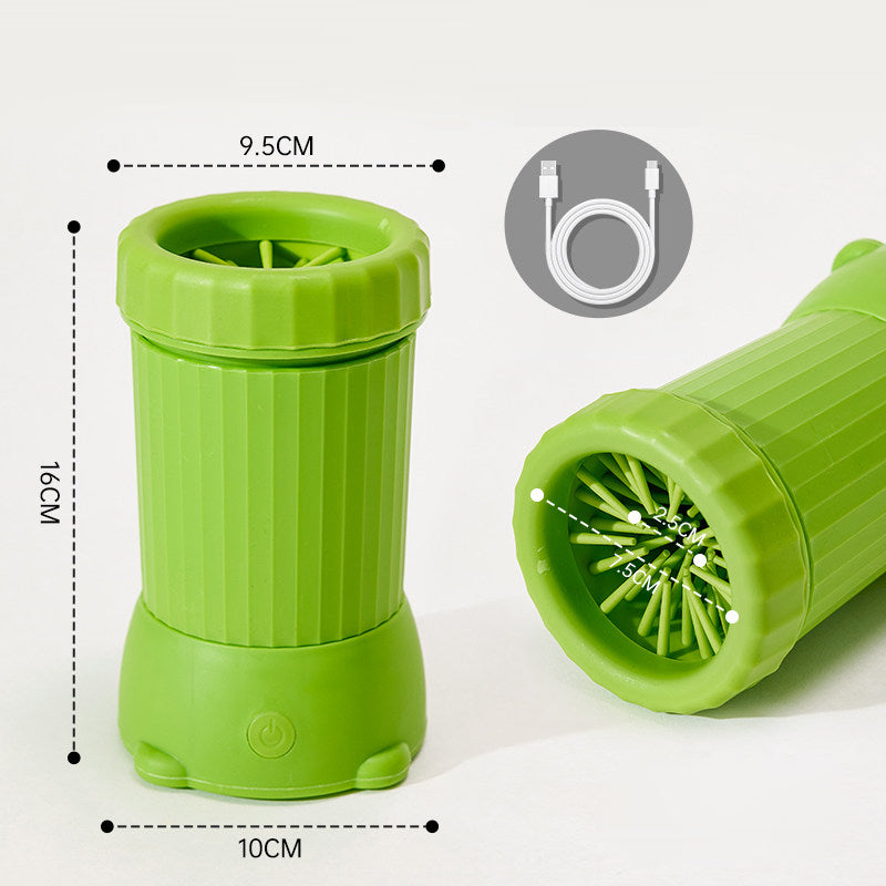 The Automatic Pet Paw Washer-Dog & Cat Foot Scrubber