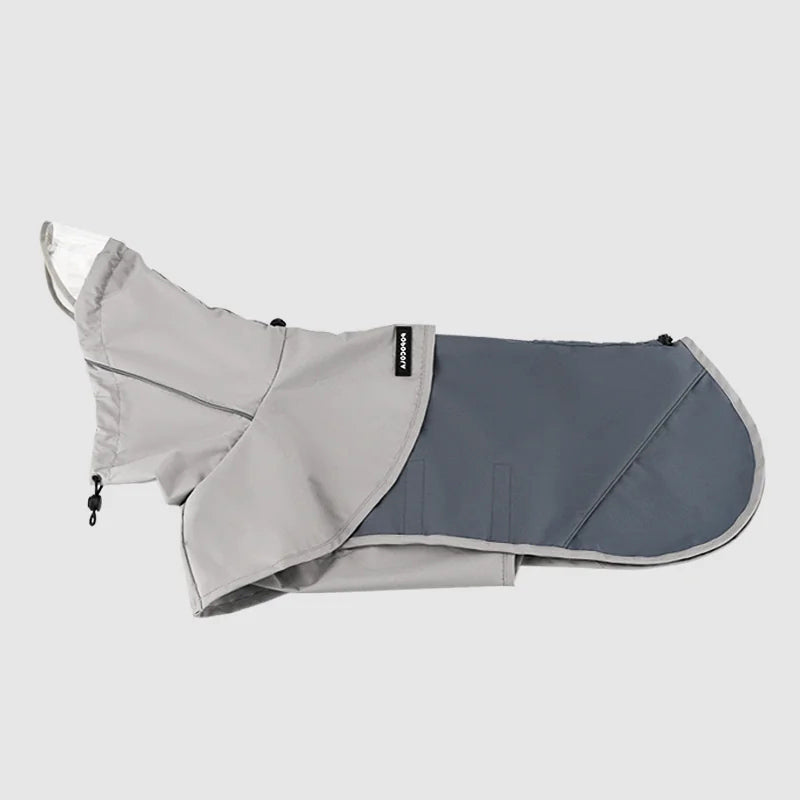The Belly Shield – Waterproof Four-Leg Dog Raincoat For Small/Medium Dogs.