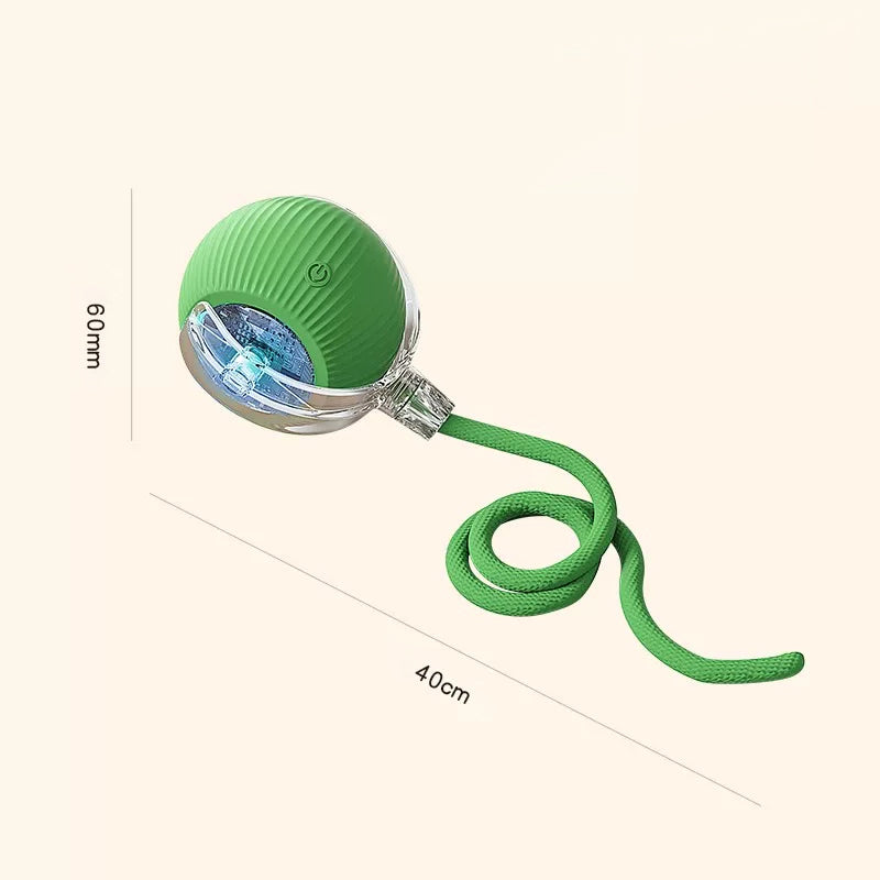 The Auto Fetch – Smart Electric Jump Ball With Rope For Dogs.