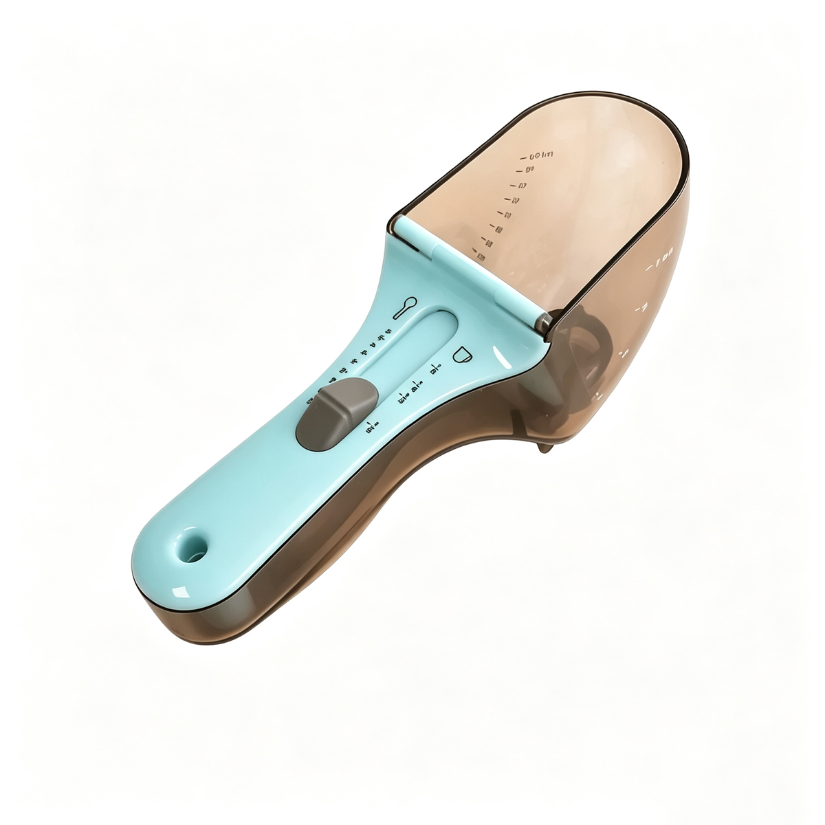 The Portion Scoop – Adjustable Pet Food Measuring Scoop With Scale.