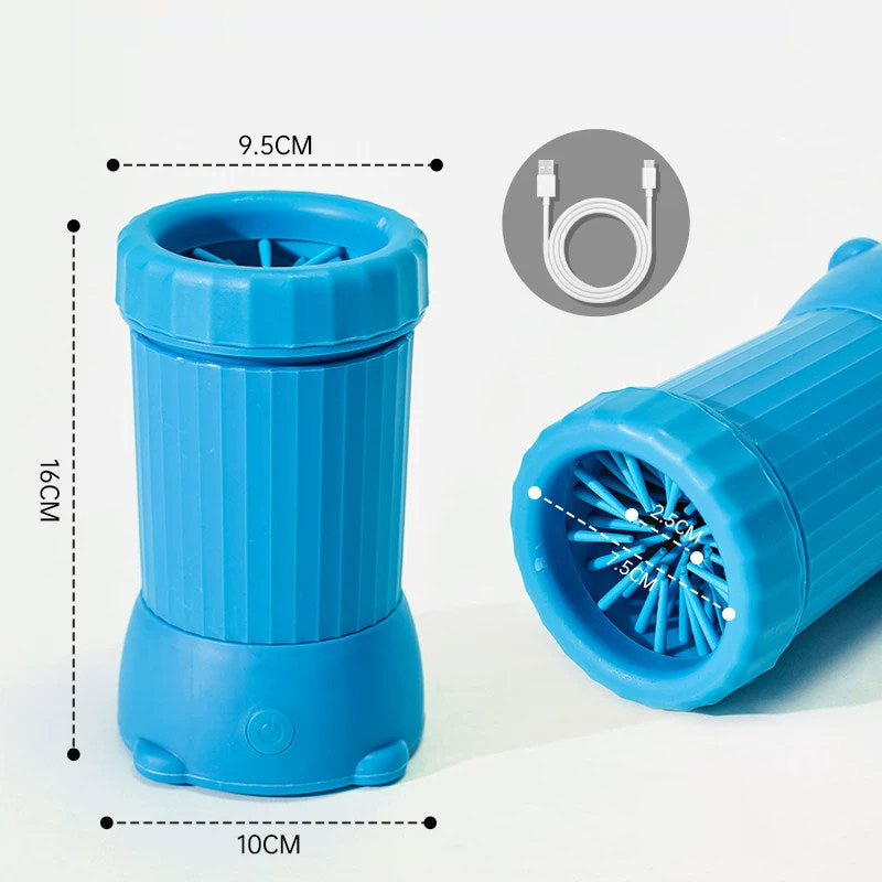 The Automatic Pet Paw Washer-Dog & Cat Foot Scrubber