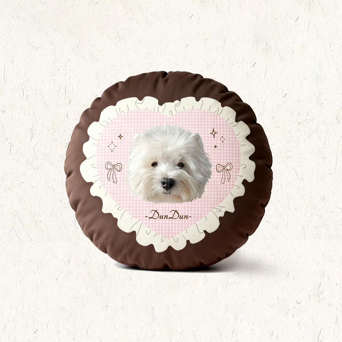 The Memory Hug – Custom Pet Portrait Pillow