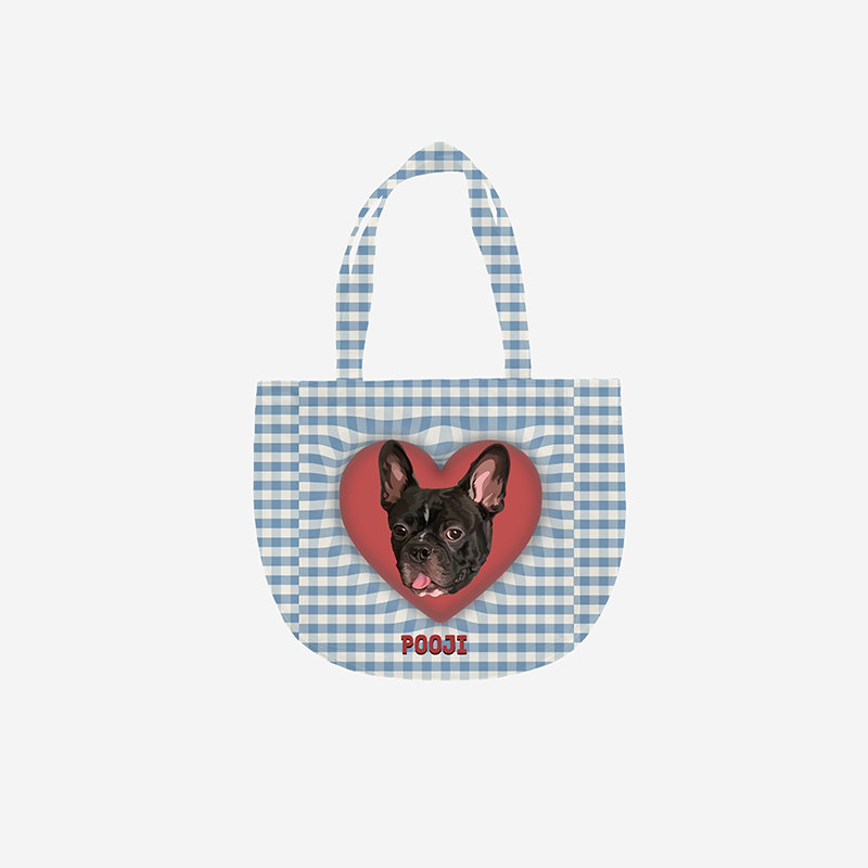 The Tote Bag-Personalized Pet Photo