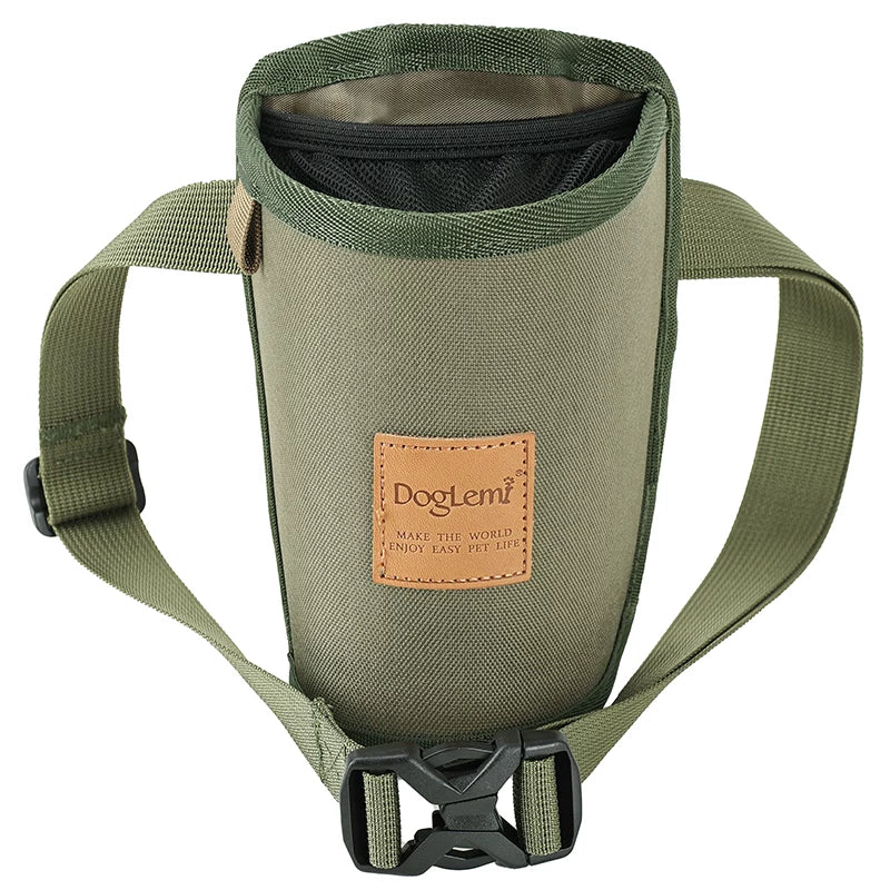 The Trail Trainer – Portable Dog Training Waist Pack For Large Dogs.