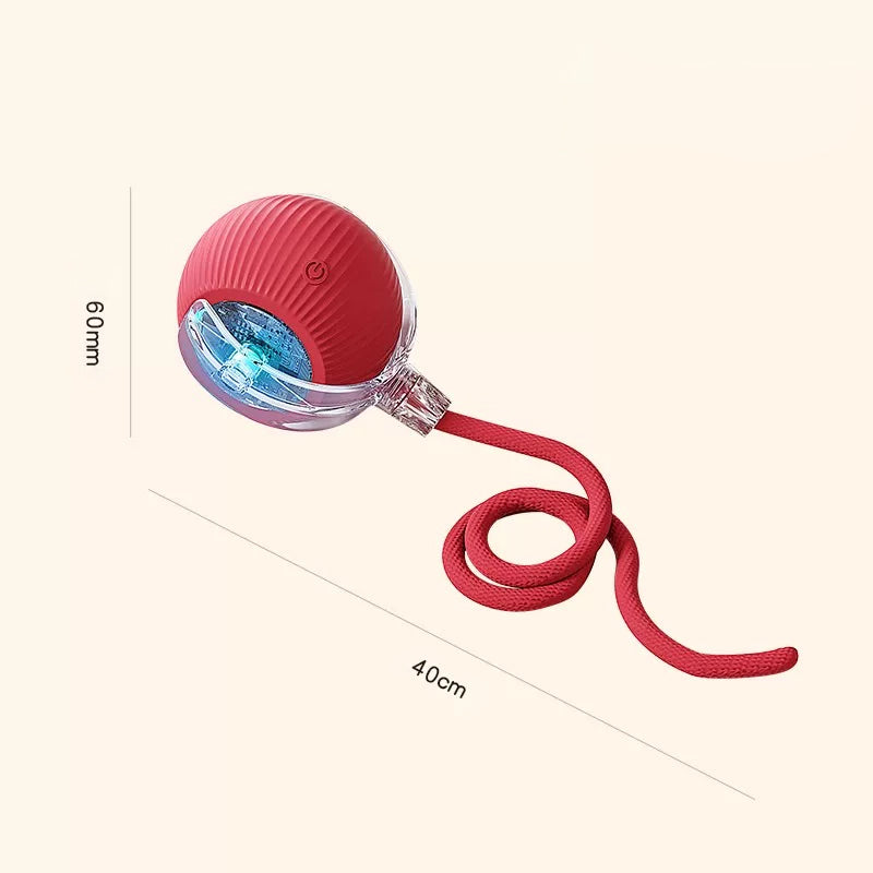 The Auto Fetch – Smart Electric Jump Ball With Rope For Dogs.