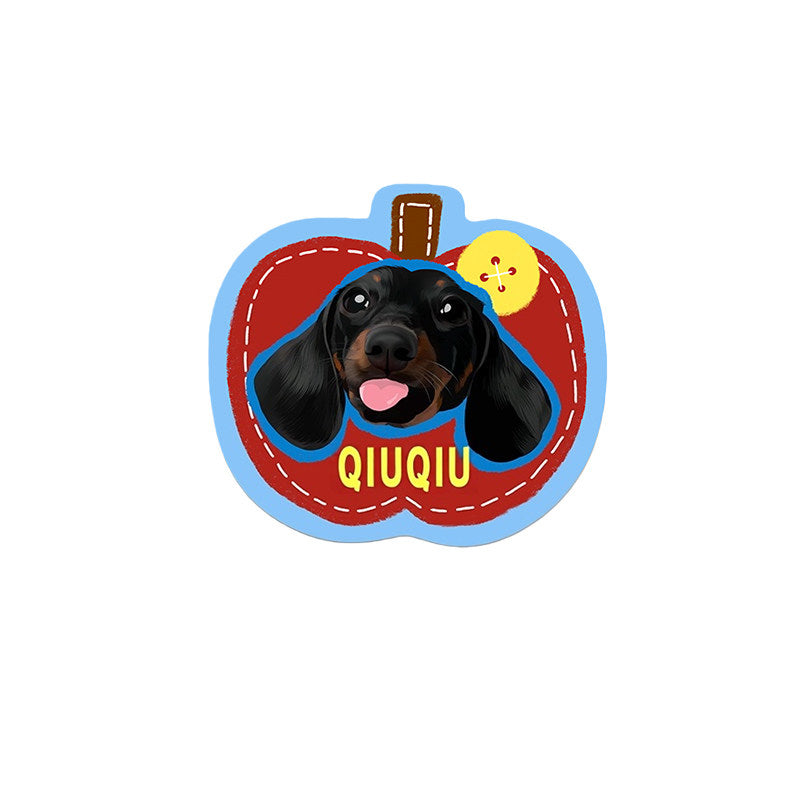 The Shaped Portrait – Cartoon Pet Rug In Your Pet's Shape.