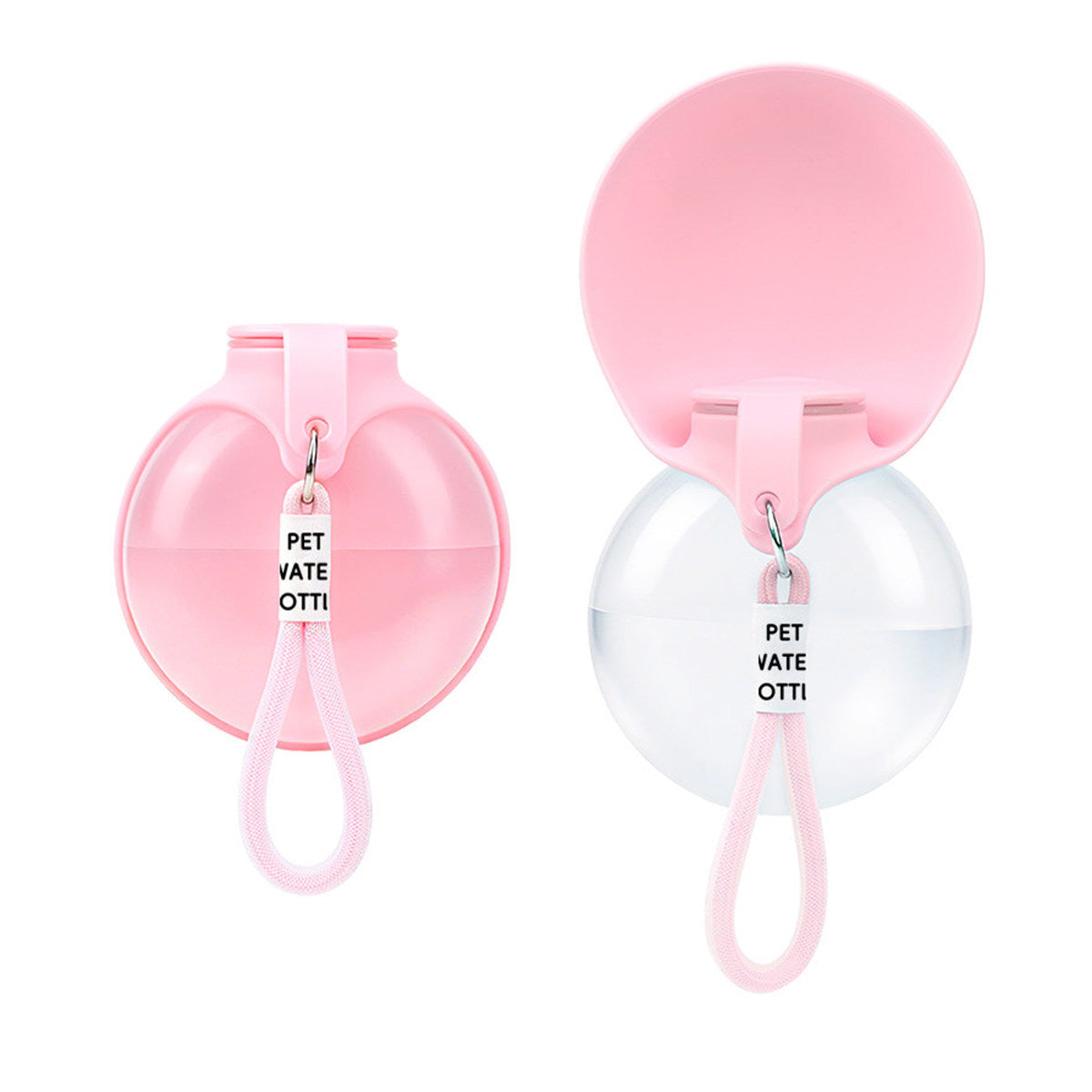 The Fold Flask – FDA Food-Grade Silicone Pet Water Bottle & Bowl.