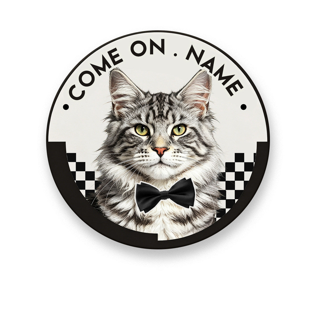 The Painted Relief – Custom Hand-Painted 3D Pet Fridge Magnet.