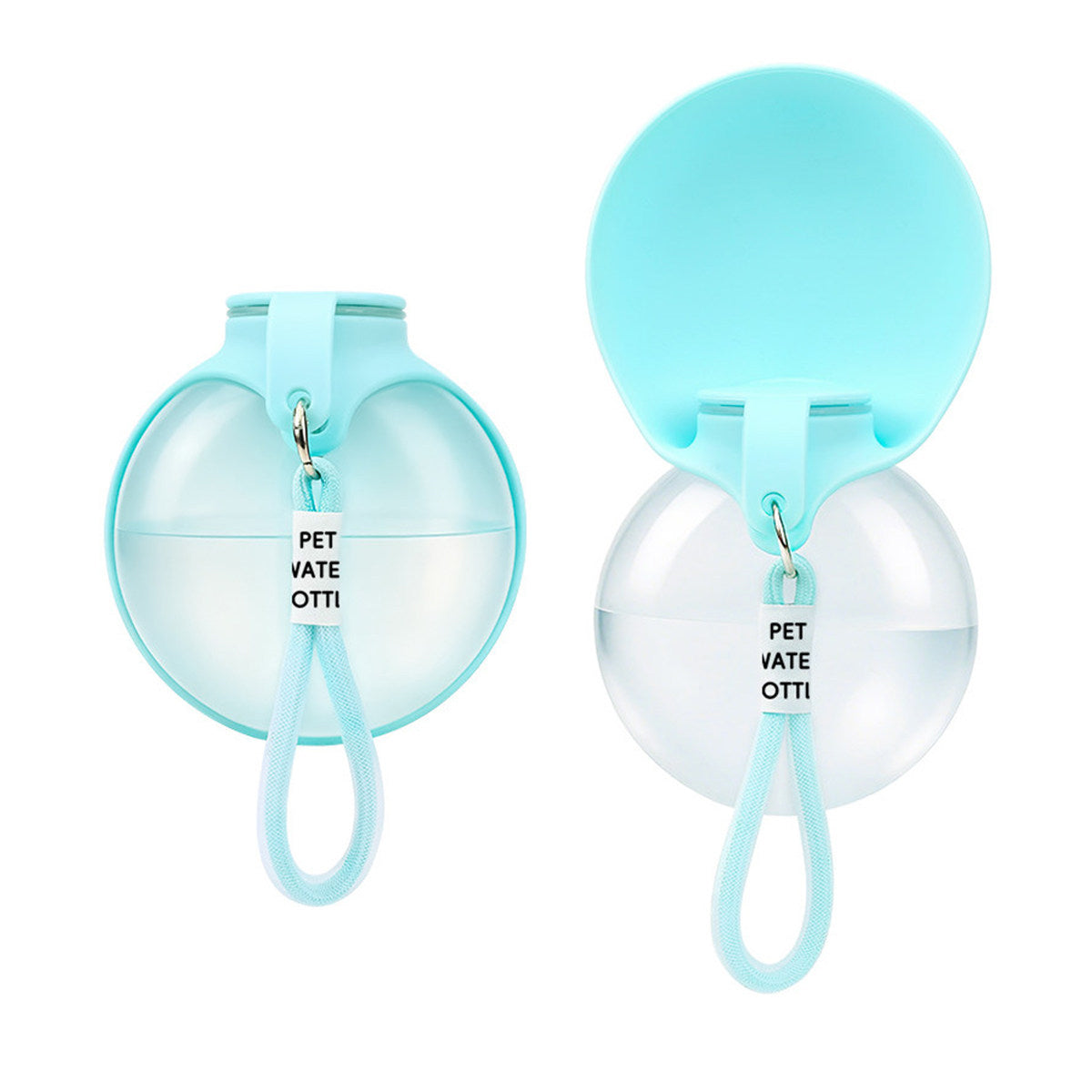 The Fold Flask – FDA Food-Grade Silicone Pet Water Bottle & Bowl.